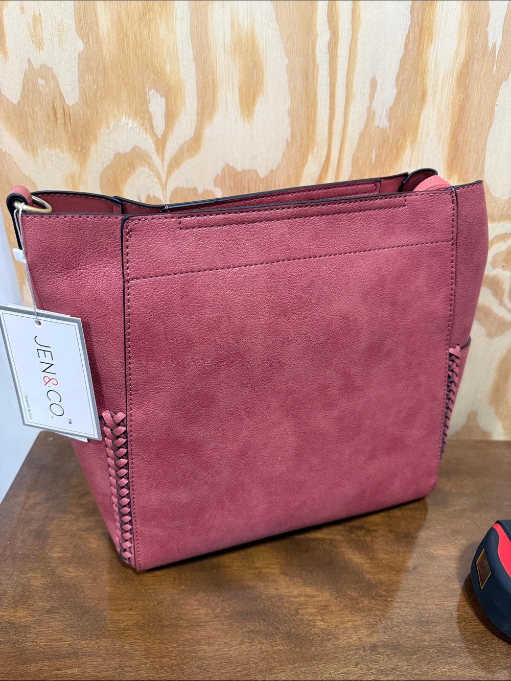 Jen & Co. Penny Terracotta Shoulder Bag